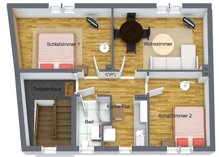 3 Mit Parkplatz - Sleepomat أشافنبورغ